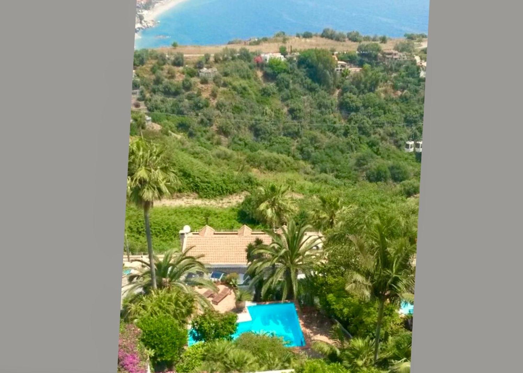 Villa Lou Taormina Private Villa With Panoramic Sea View Pool 외부 사진